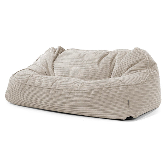 Oversized Zitzakbank Sloucher - Corduroy Mink 01