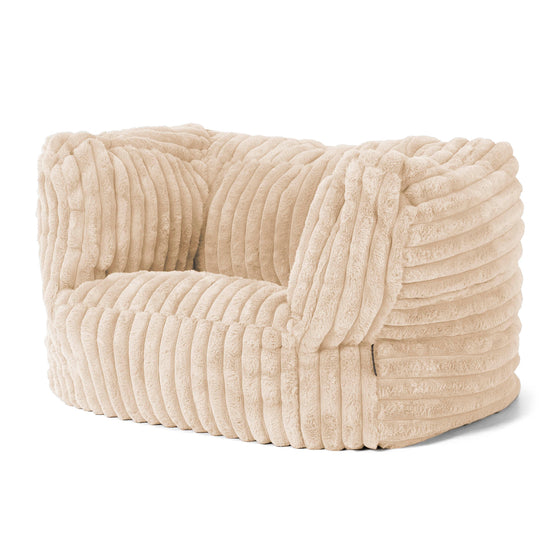 Albert Zitzak Fauteuil - Ultra Pluche Corduroy Crème 03