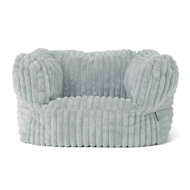 Albert Zitzak Fauteuil - Ultra Pluche Corduroy Eendenei Blauw 01