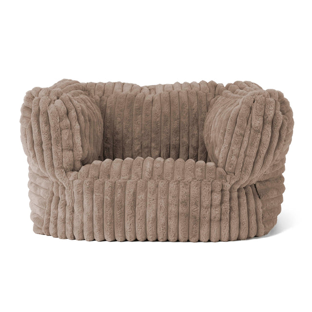 Albert Zitzak Fauteuil - Ultra Pluche Corduroy Mink 01