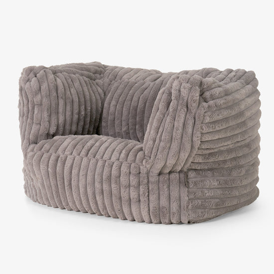 Albert Zitzak Fauteuil - Ultra Pluche Corduroy Mink 02