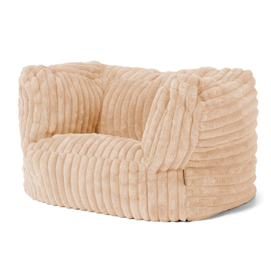 Albert Zitzak Fauteuil - Ultra Pluche Corduroy Perzik 03