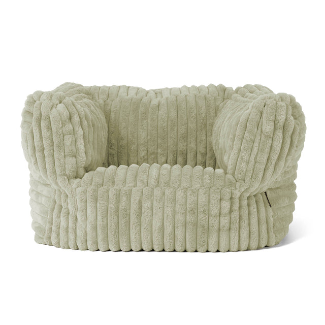 Albert Zitzak Fauteuil - Ultra Pluche Corduroy Saliegroen 01