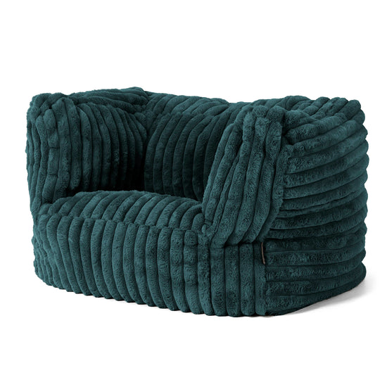 Albert Zitzak Fauteuil - Ultra Pluche Corduroy Teal 03