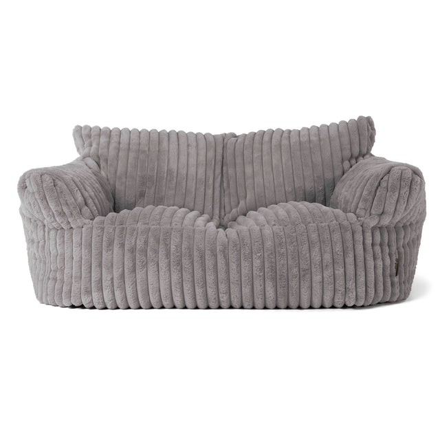 Josephine Zitzak Bank - Ultra Pluche Corduroy Grijs 01