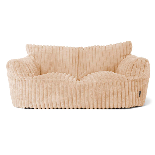 Josephine Zitzak Bank - Ultra Pluche Corduroy Perzik 01