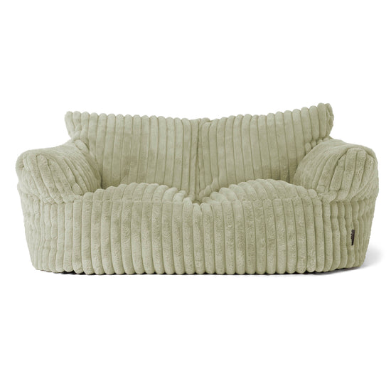 Josephine Zitzak Bank - Ultra Pluche Corduroy Saliegroen 01