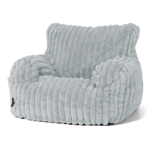 Josephine Zitzak Fauteuil - Ultra Pluche Corduroy Eendenei Blauw 01