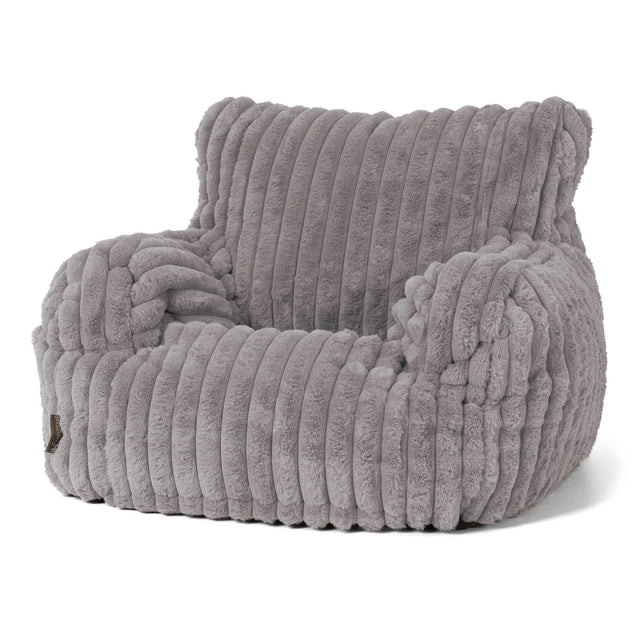 Josephine Zitzak Fauteuil - Ultra Pluche Corduroy Grijs 01