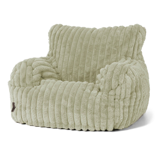 Josephine Zitzak Fauteuil - Ultra Pluche Corduroy Saliegroen 01