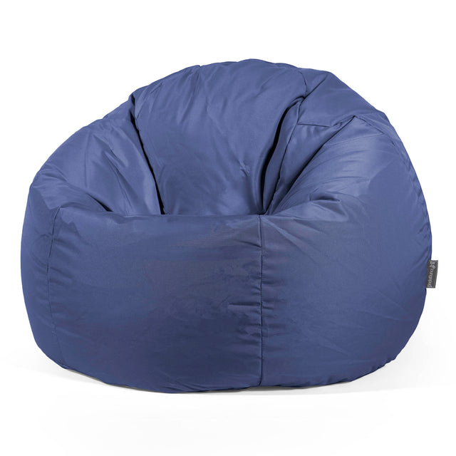 Klassieke Zitzak Stoel - Gemakkelijk Onderhoud Buiten Marineblauw 01