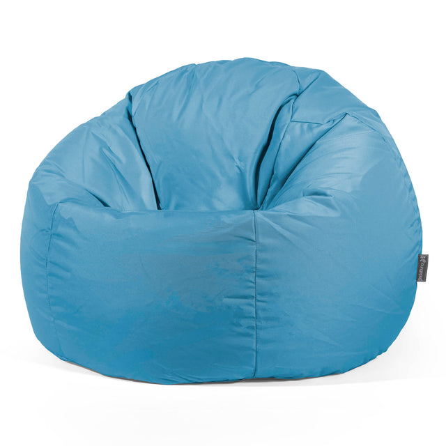 Klassieke Zitzak Stoel - Gemakkelijk Onderhoud Buiten Turquoiseblauw 01