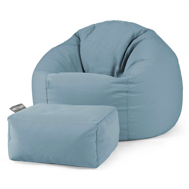 Klassieke Zitzak Stoel - Olefin Baby Blauw 02