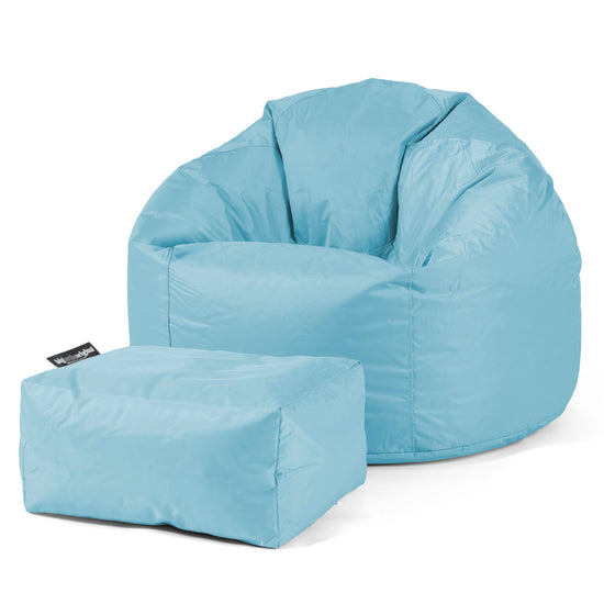 Klassieke Zitzak Stoel - SmartCanvas™ Aqua 02