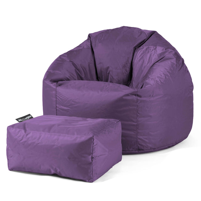 Klassieke Zitzak Stoel - SmartCanvas™ Paars 02