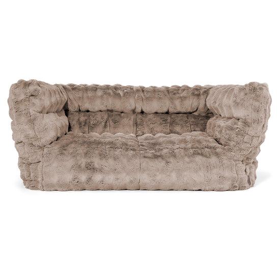 Louis 2-zitsbank Zitzak - Namaakbont Bubble Mink 01