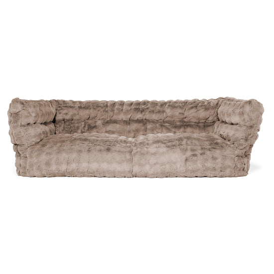 Louis 3-zitsbank Zitzak - Namaakbont Bubble Mink 01