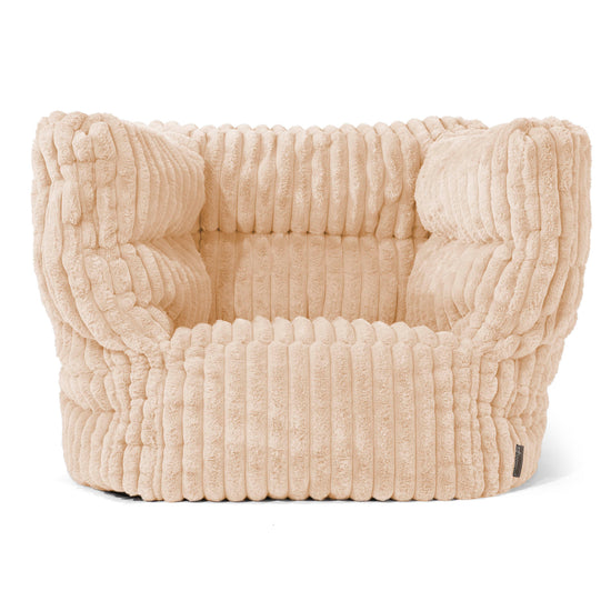 Louis Zitzak Fauteuil - Ultra Pluche Corduroy Perzik 01
