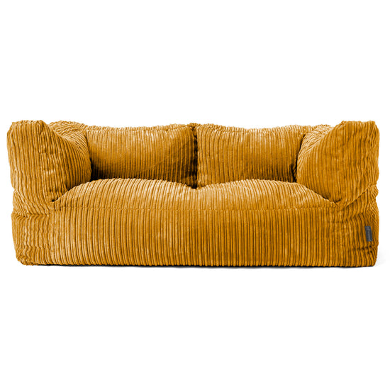 Albert 2-zitsbank Zitzak - Corduroy Gouden Honing 01