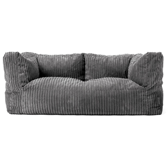 Albert 2-zitsbank Zitzak - Corduroy Leisteengrijs 01