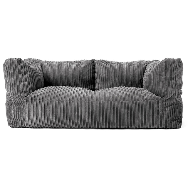 Albert 2-zitsbank Zitzak - Corduroy Leisteengrijs 01