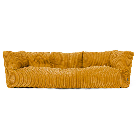Albert 3-zitsbank Zitzak - Corduroy Gouden Honing 01