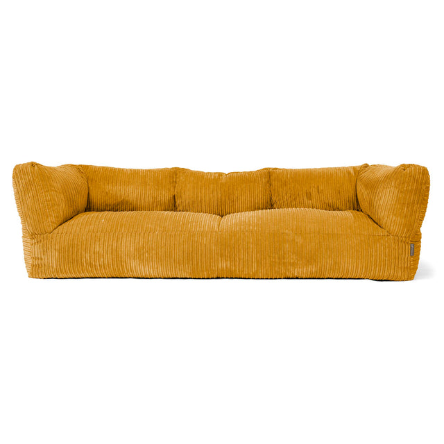 Albert 3-zitsbank Zitzak - Corduroy Gouden Honing 01