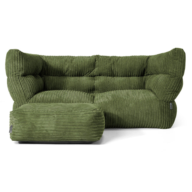 Albert 2-zitsbank Zitzak 2.0 - Corduroy Bosgroen 02