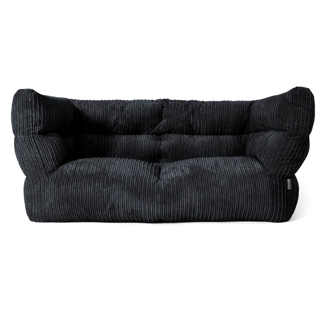 Albert 2-zitsbank Zitzak 2.0 - Corduroy Zwart 01