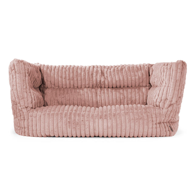 Albert 2-zitsbank Zitzak 2.0 - Ultra Pluche Corduroy Stoffig Roze 01