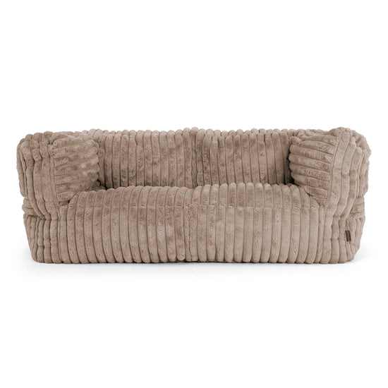 Albert 2-zitsbank Zitzak - Ultra Pluche Corduroy Mink 01