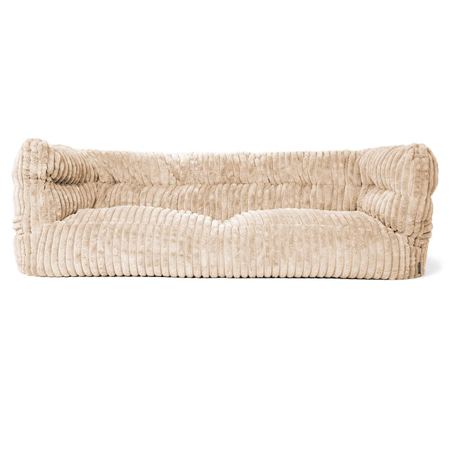 Albert 3-zitsbank Zitzak 2.0 - Ultra Pluche Corduroy Crème 01