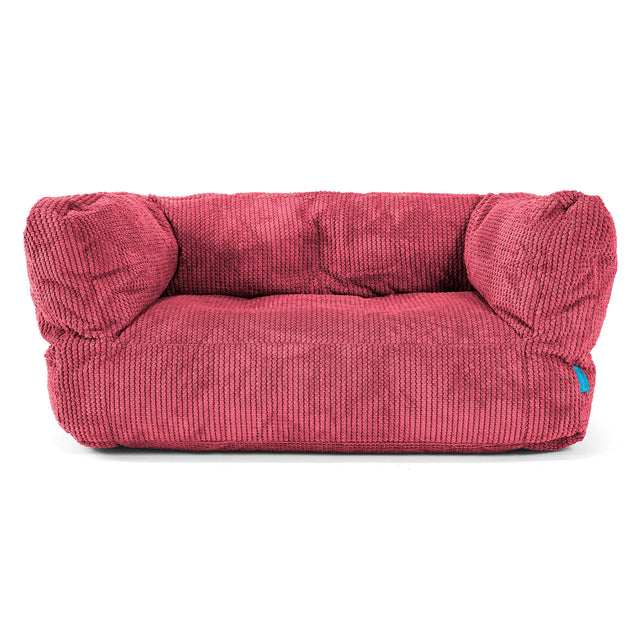 Albert Kinderzitzakbank 2-6 jaar oud - Pompom Pastelrood 01