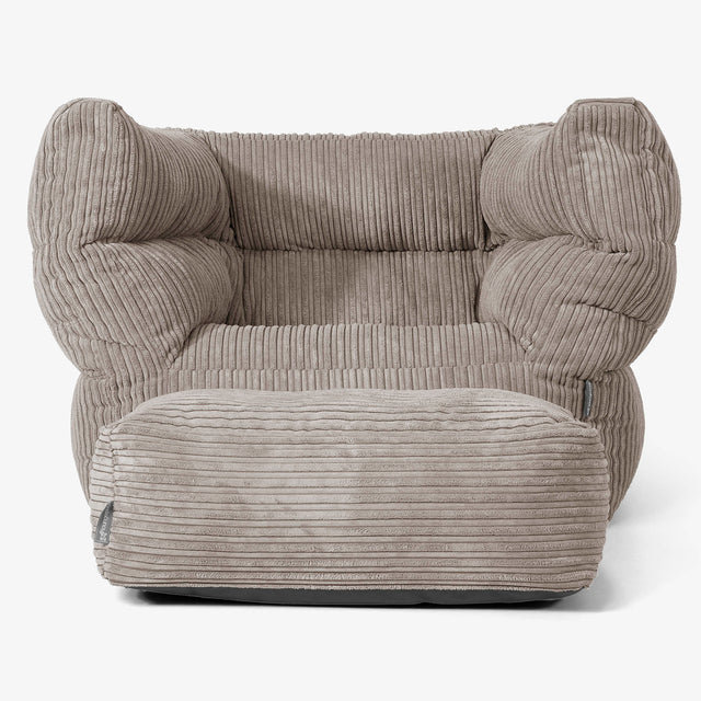 Albert Zitzak Fauteuil 2.0 - Corduroy Beigegrijs 02
