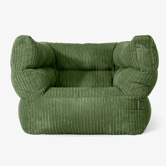 Albert Zitzak Fauteuil 2.0 - Corduroy Bosgroen 01