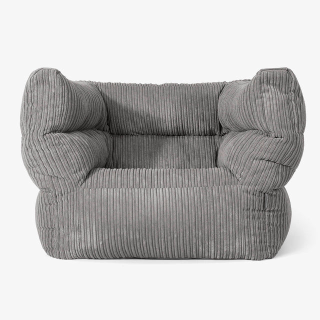 Albert Zitzak Fauteuil 2.0 - Corduroy Graphite Grijs 01