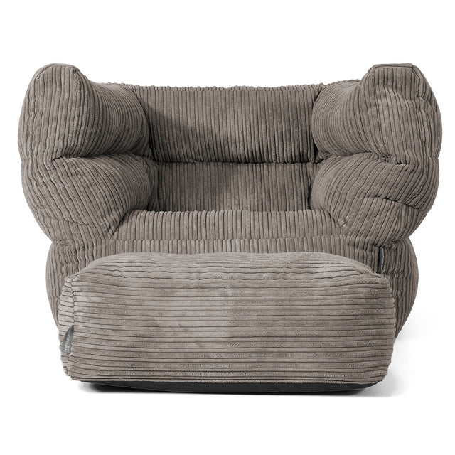Albert Zitzak Fauteuil 2.0 - Corduroy Graphite Grijs 02
