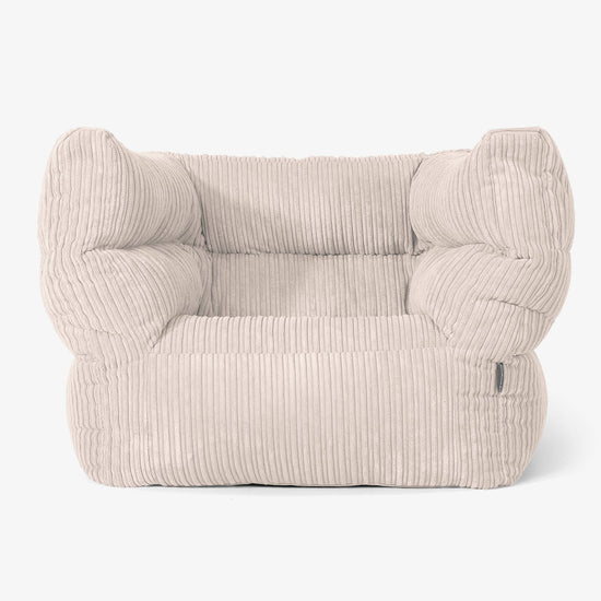 Albert Zitzak Fauteuil 2.0 - Corduroy Ivoor 01