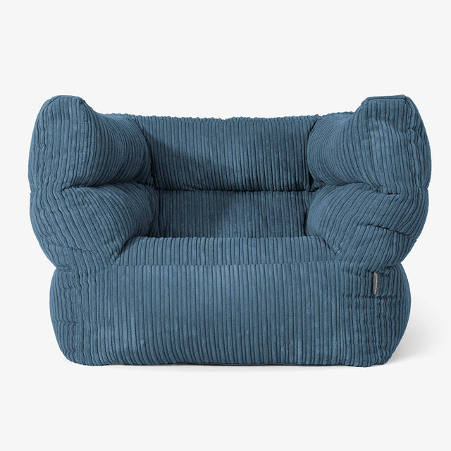 Albert Zitzak Fauteuil 2.0 - Corduroy Marineblauw 01