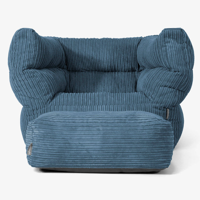 Albert Zitzak Fauteuil 2.0 - Corduroy Marineblauw 02