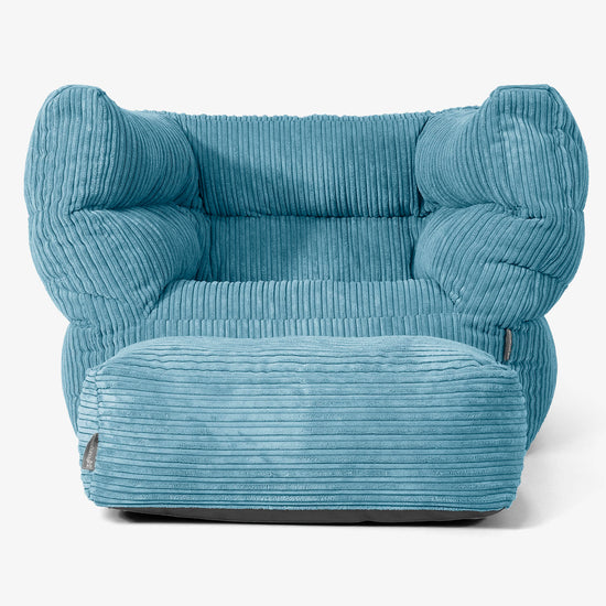 Albert Zitzak Fauteuil 2.0 - Corduroy Petrol 02