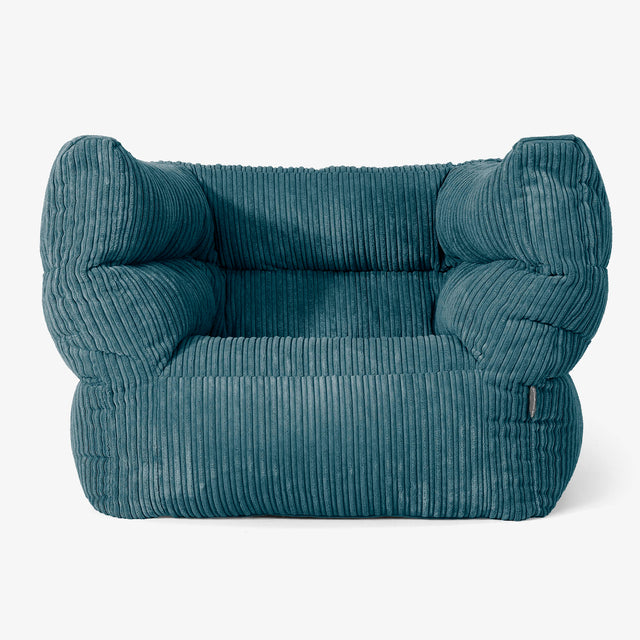 Albert Zitzak Fauteuil 2.0 - Corduroy Teal 01