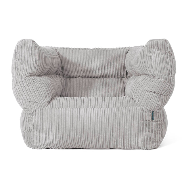 Albert Zitzak Fauteuil 2.0 - Corduroy Zilvergrijs 01