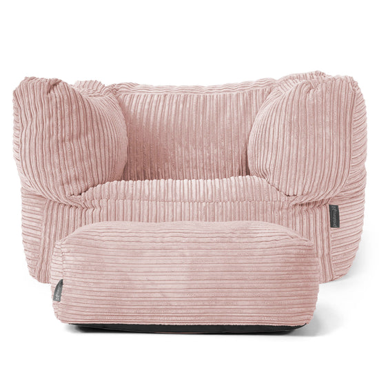 Albert Zitzak Fauteuil - Corduroy Blozen Roze 02