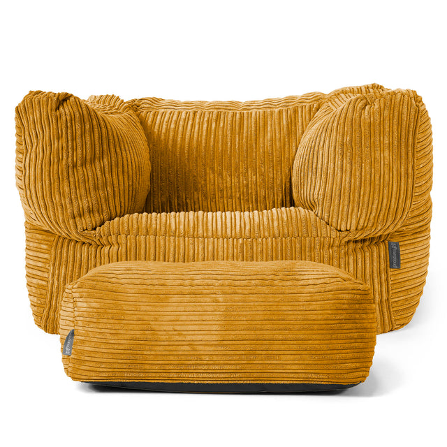 Albert Zitzak Fauteuil - Corduroy Gouden Honing 02
