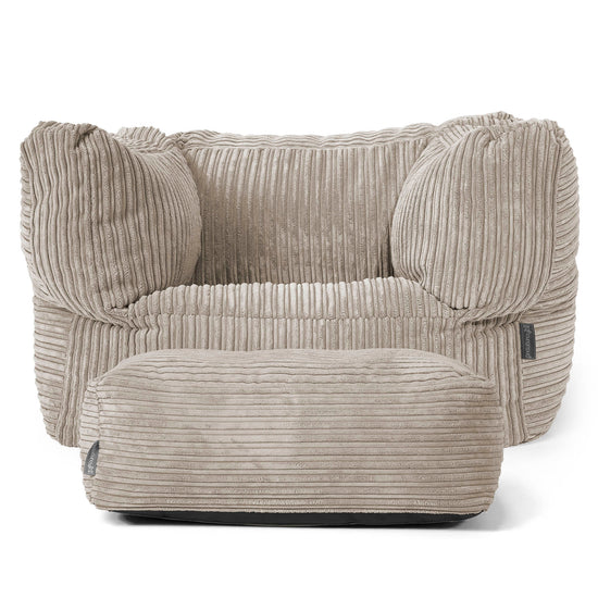 Albert Zitzak Fauteuil - Corduroy Mink 02