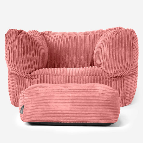 Albert Zitzak Fauteuil - Corduroy Perzik 02