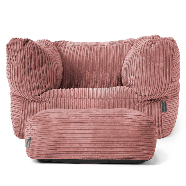 Albert Zitzak Fauteuil - Corduroy Perzik 02