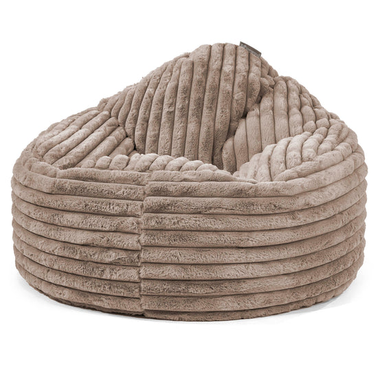 Archi Zitzak - Ultra Pluche Corduroy Mink 01