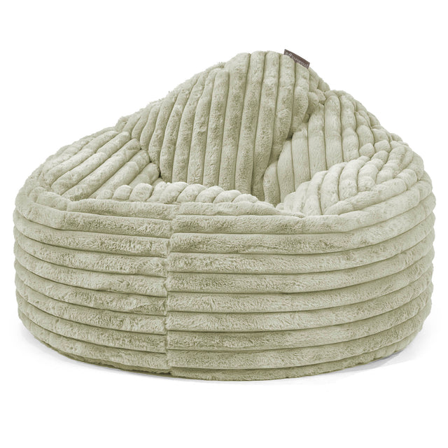 Archi Zitzak - Ultra Pluche Corduroy Saliegroen 01